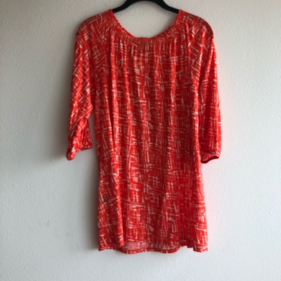 Deletta | Anthropologie | cross hatch pattern | L - Picture 6 of 7